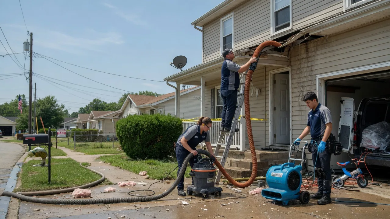 Water Damage Restoration in Lisman, AL near me